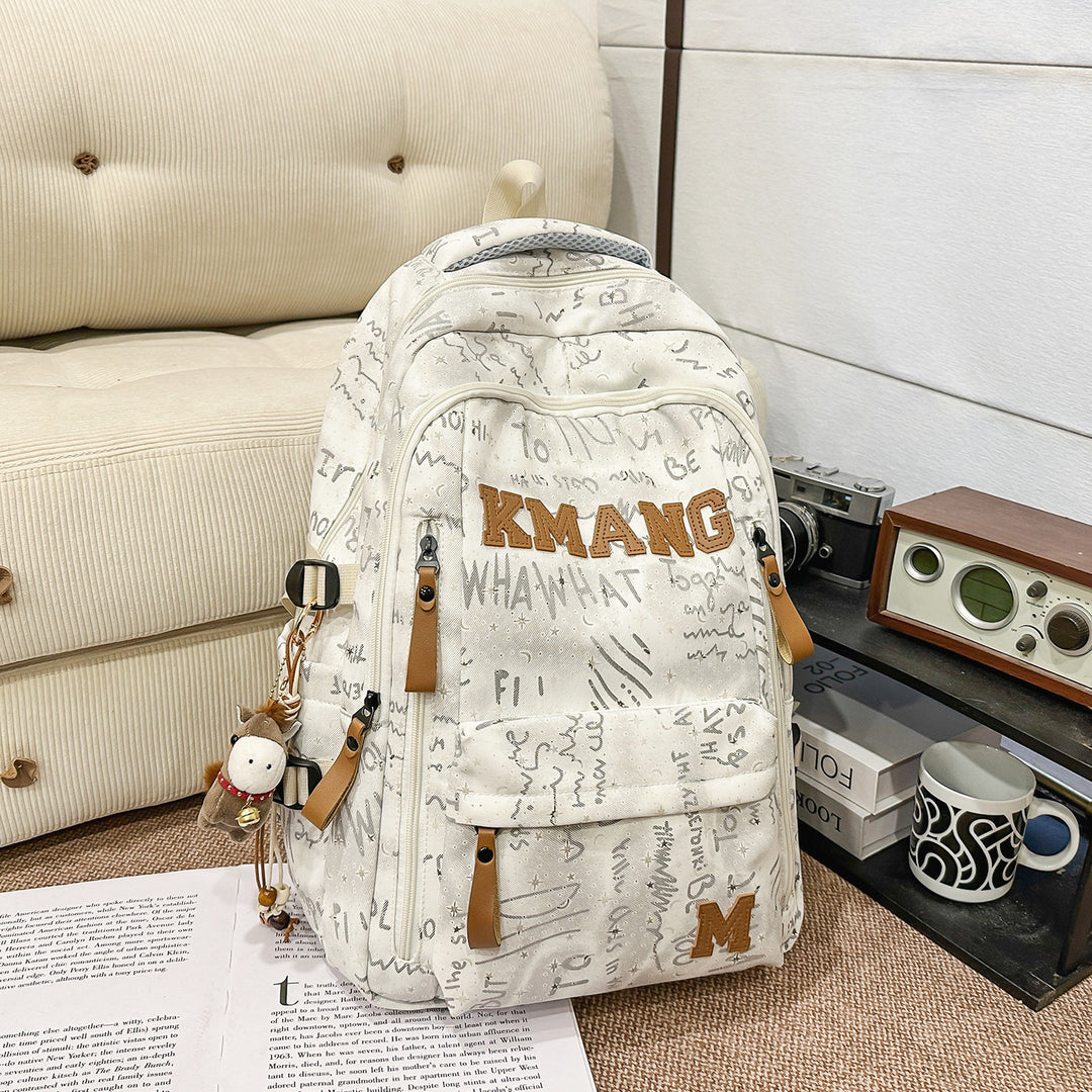 Casual Canvas School Backpack Bowlift
