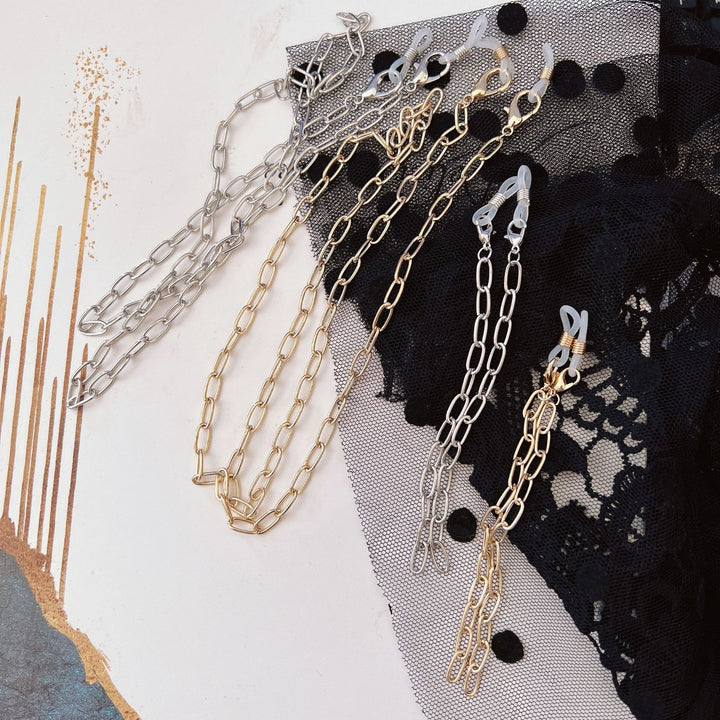 Stylish Long-Link Eyewear Chain Bowlift