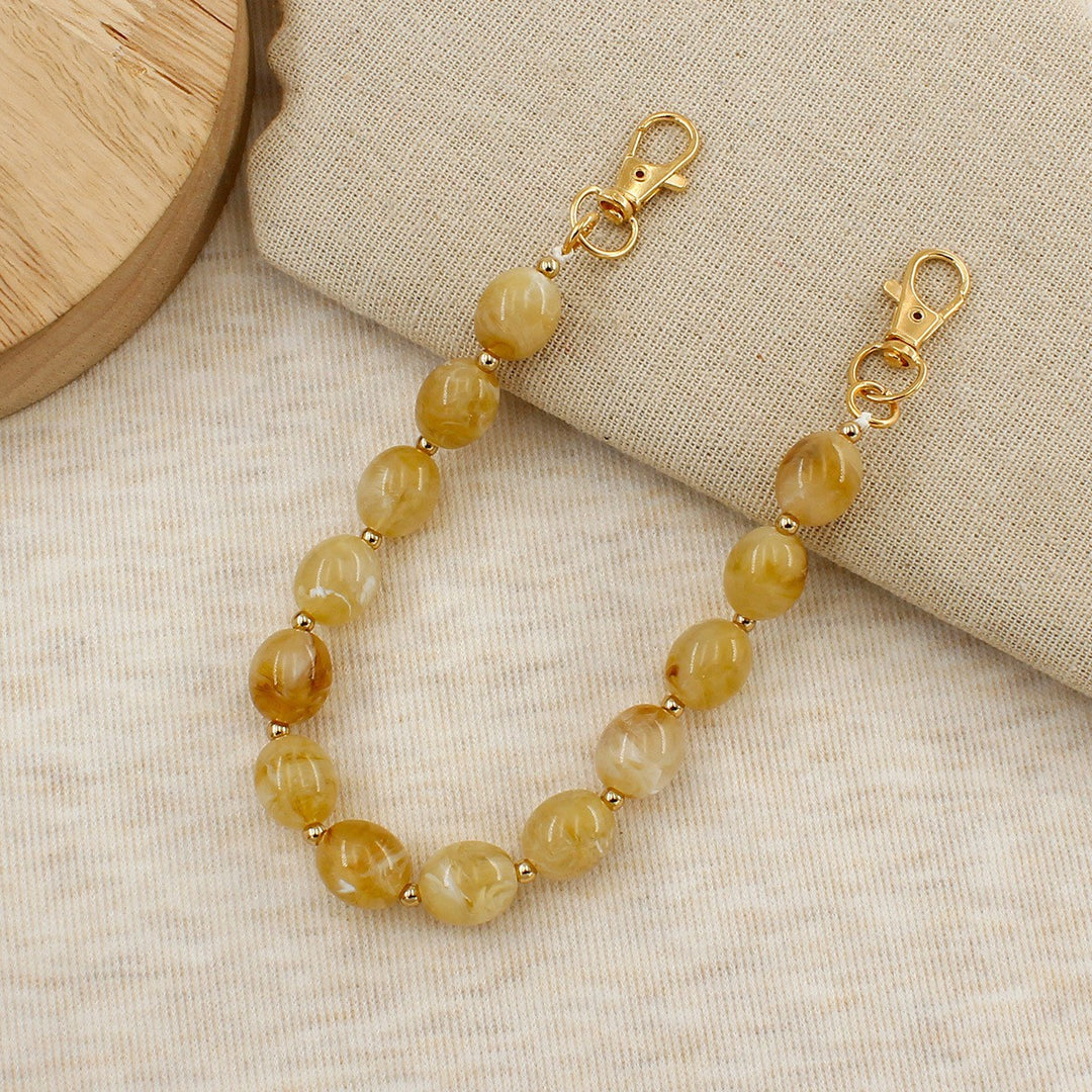 Elegant Beaded Eyewear Chain Bowlift