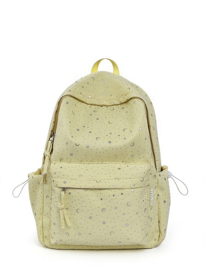 Starry Print School Backpack Bowlift