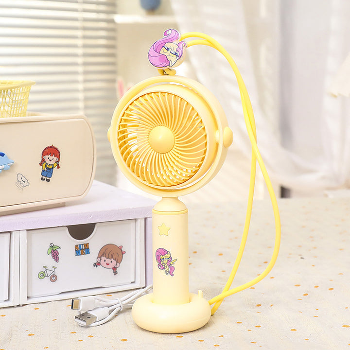 Ladies Portable Hand Fan with Flexible Hose Bowlift