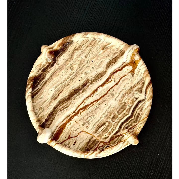 Decorative Onyx Serving Plate