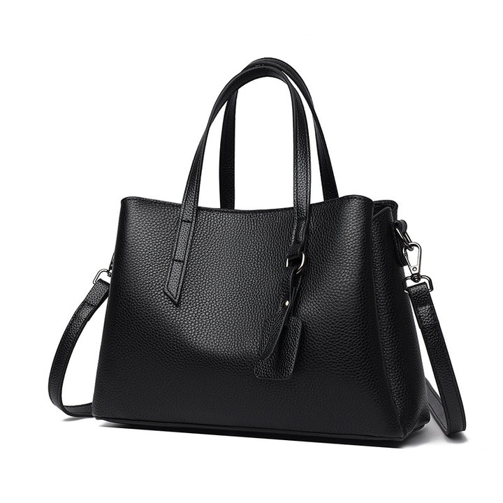 Textured Leather Tote Bag Bowlift 1785771205