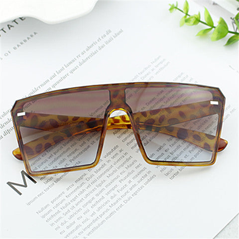 Women Oversized Shield Sunglasses Bowlift