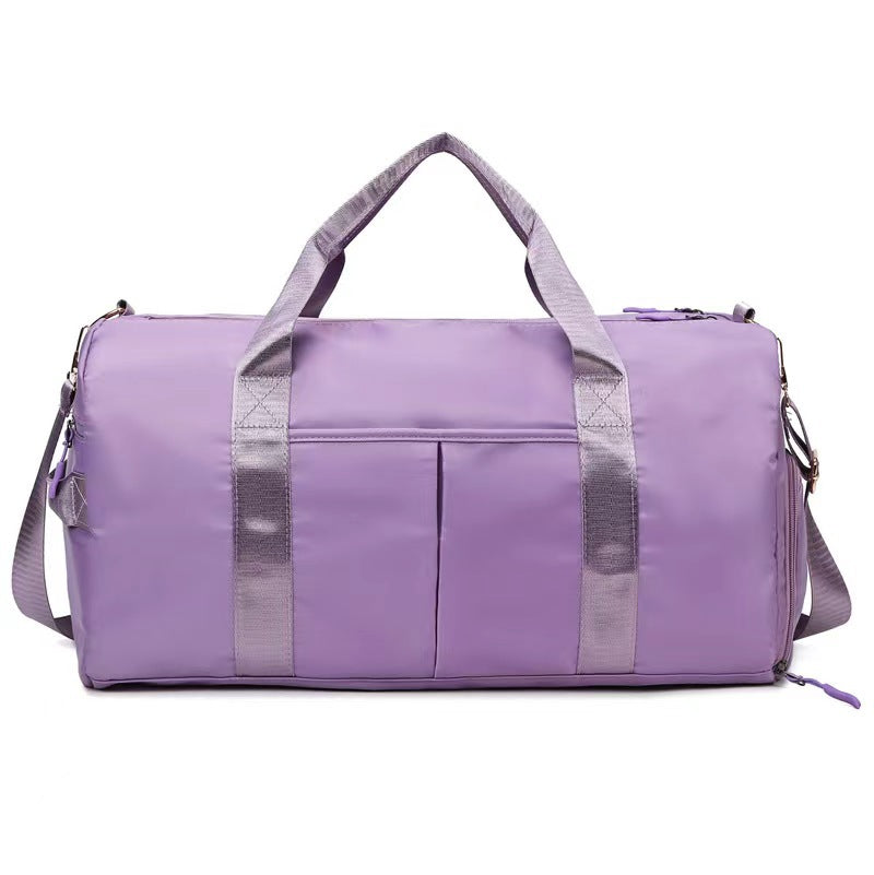 Sporty Travel Bag With Multiple Compartments Bowlift