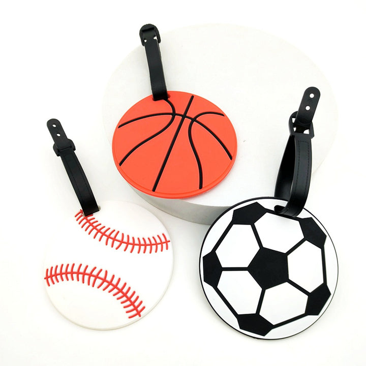 Basketball-Themed Luggage Tag Bowlift