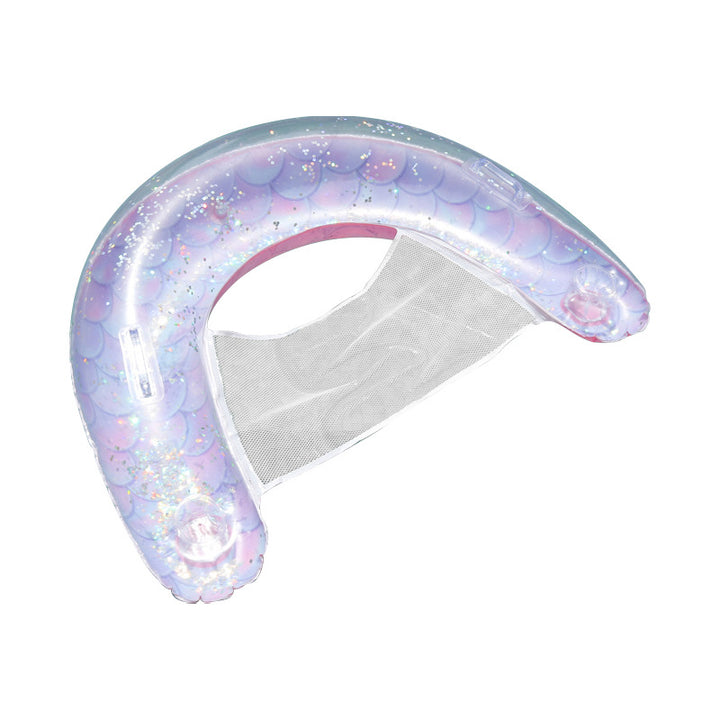 Women Inflatable Fish Swim Towel Bowlift