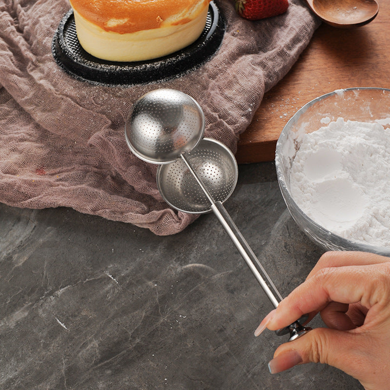 Stainless Steel Tea Egg with Extended Handle Bowlift