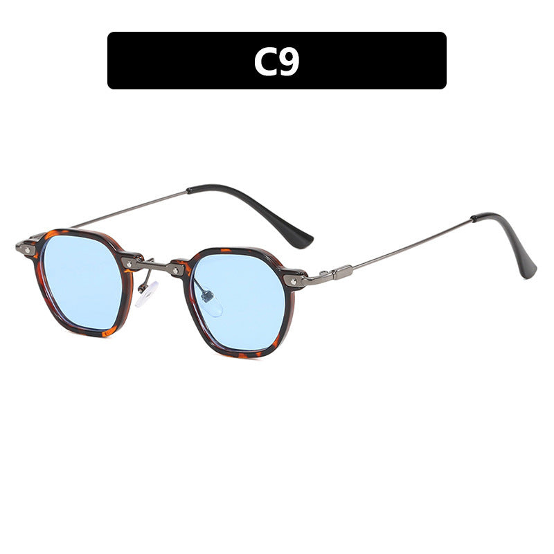 Women's fashionable sunglasses in elegant design with hexagonal frame Bowlift