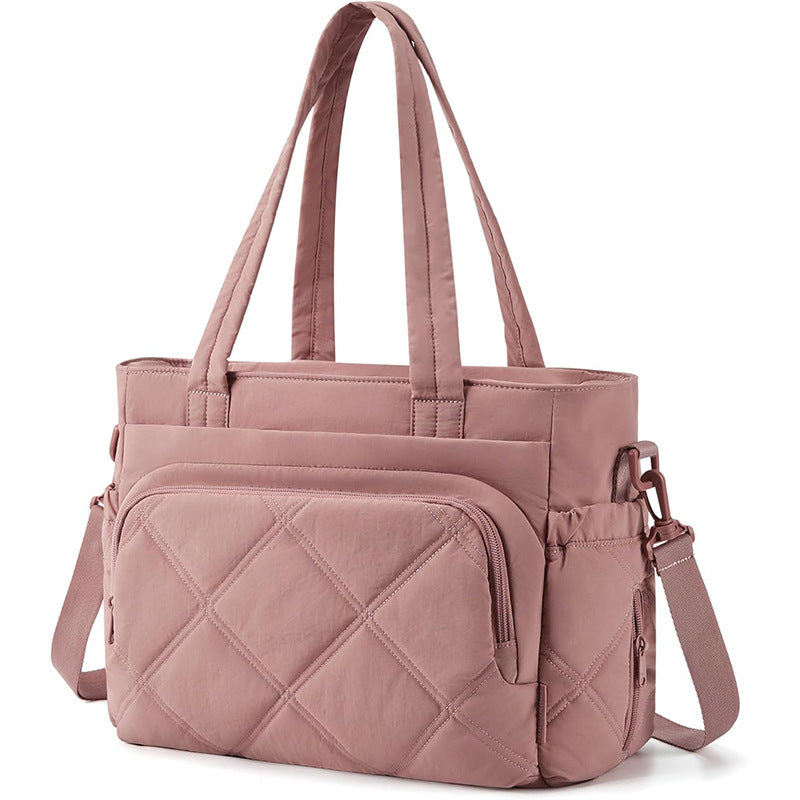 Multifunctional Laptop Bag with Detachable Shoulder Strap Bowlift