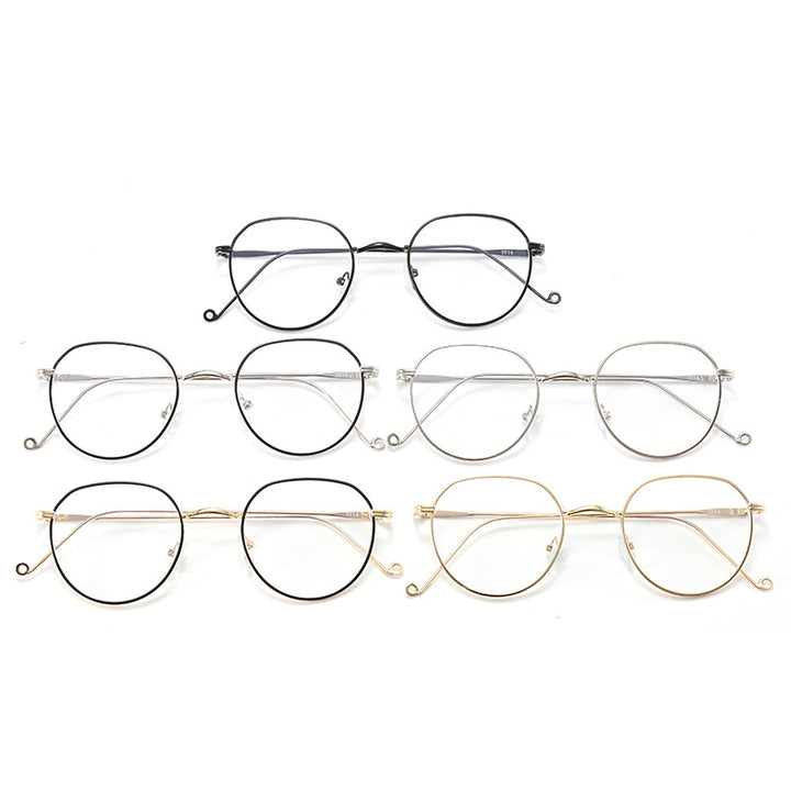 Ladies fashionable glasses with elegant oval frame shape Bowlift