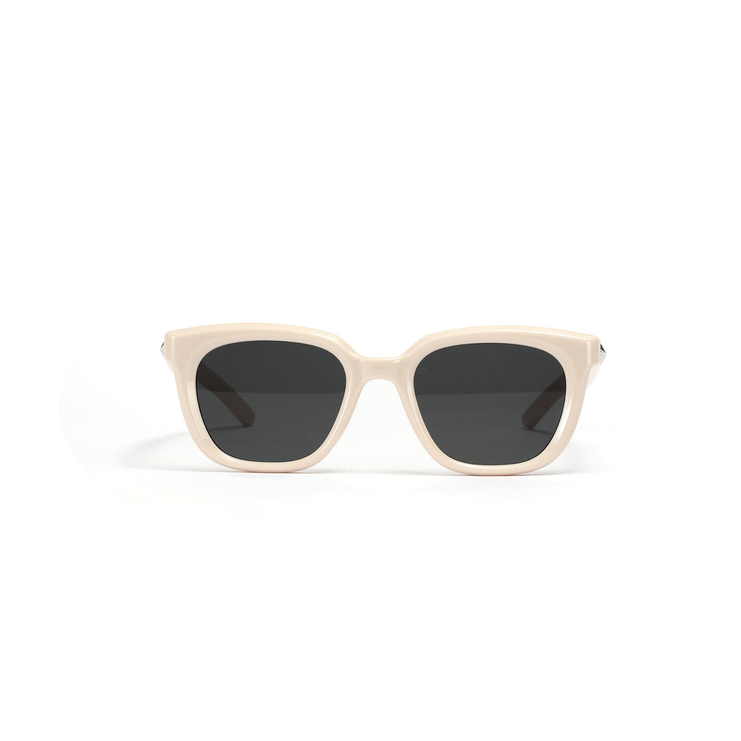 Ladies fashionable transparent sunglasses with slim frame and UV protection Bowlift