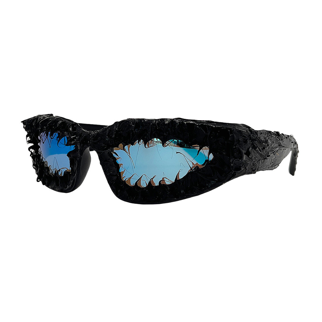 Ladies unique sports sunglasses in futuristic design Bowlift