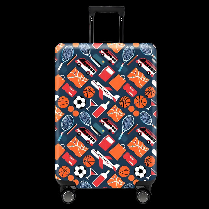 Women's Hard Shell Travel Suitcase with Eye-Catching Phrase Design Bowlift