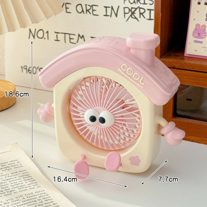Ladies creatively designed table fan Bowlift