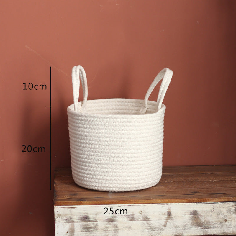 Stylish storage basket with handles Bowlift