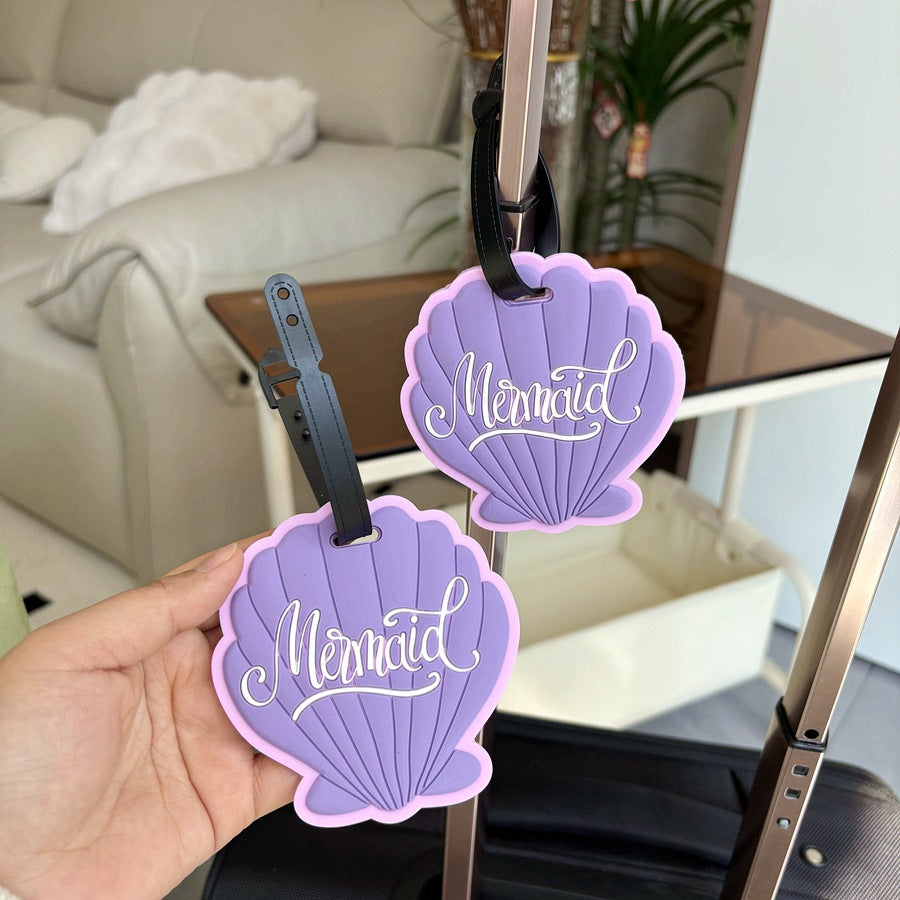 Mermaid Shell-Shaped Luggage Tag Bowlift