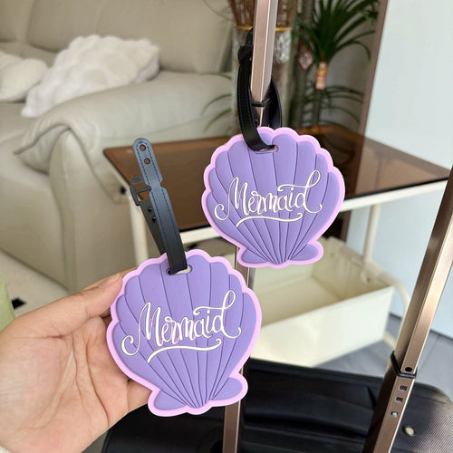 Mermaid Shell-Shaped Luggage Tag Bowlift