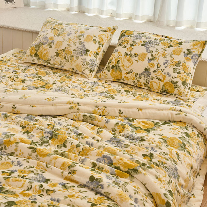 Women Floral Comfort Bedding Set Bowlift