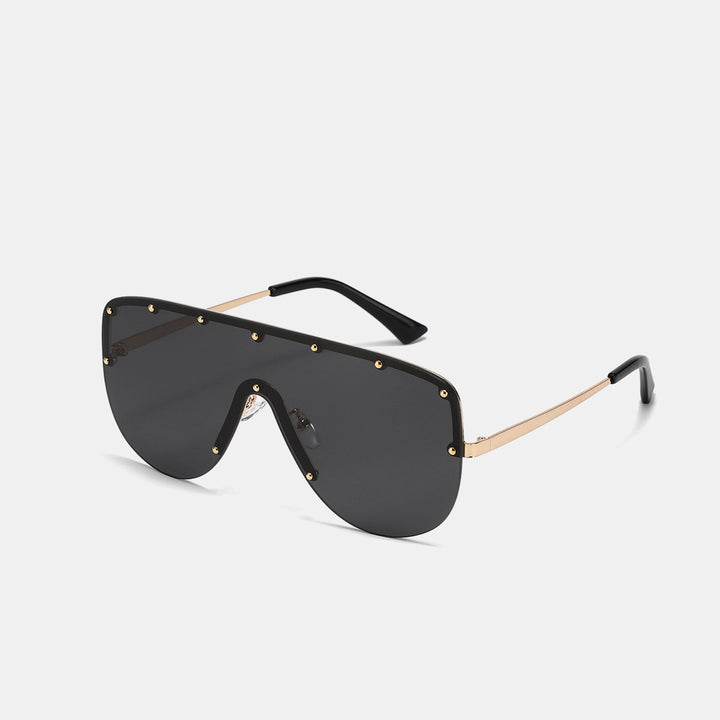 Women futuristic oversized sunglasses Bowlift