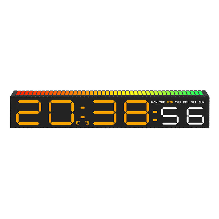 Digital watch with calendar and day display Bowlift