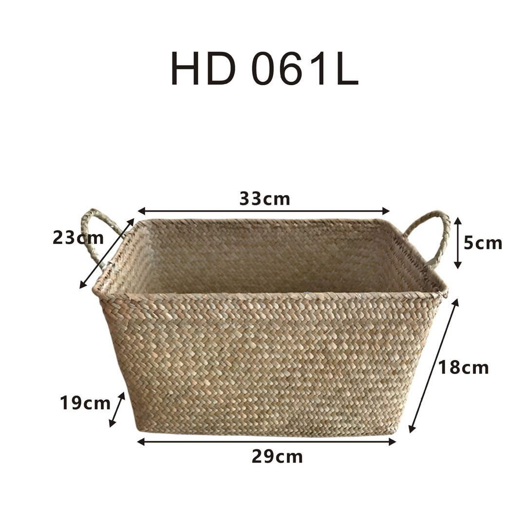 Women's basket with handwoven design Bowlift