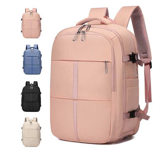 Versatile Tech-Integrated Backpack Bowlift