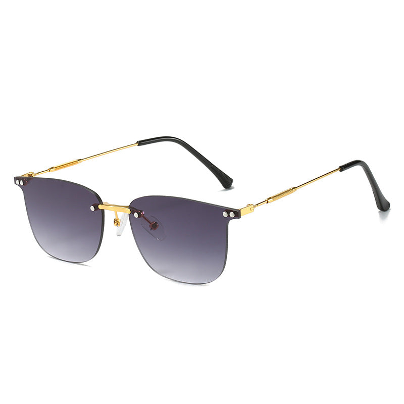 Ladies stylish geometric sunglasses with modern glass elements Bowlift