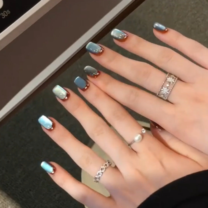 Creative Nail Tips with Shine Effects Bowlift