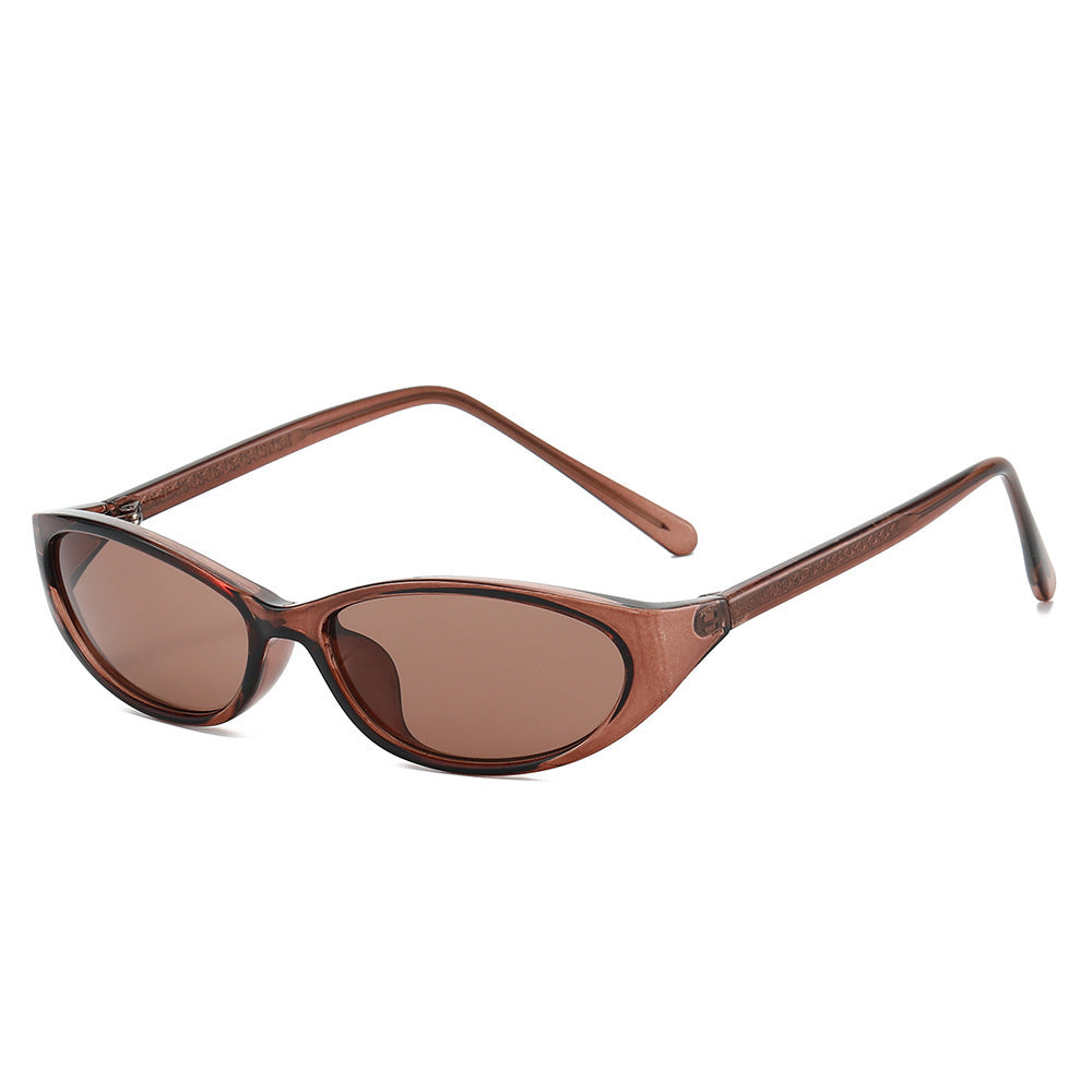 Cat-Eye Fashion Sunglasses with Decorative Accents Bowlift
