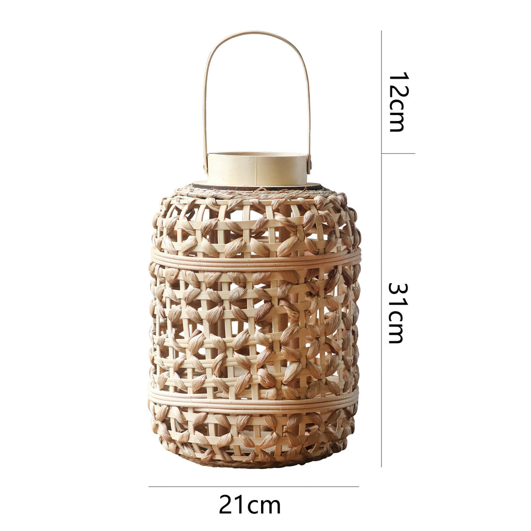 Decorative Rattan Lantern Bowlift