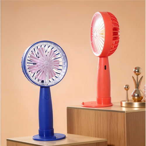 Women's portable handheld fan with USB connection and innovative design Bowlift