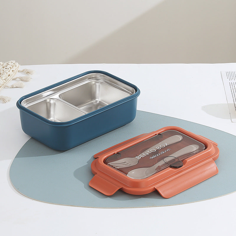 Leakproof Compartmentalized Kids Bento Lunchbox with Removable Round Soup Bowl and Utensil Storage Bowlift