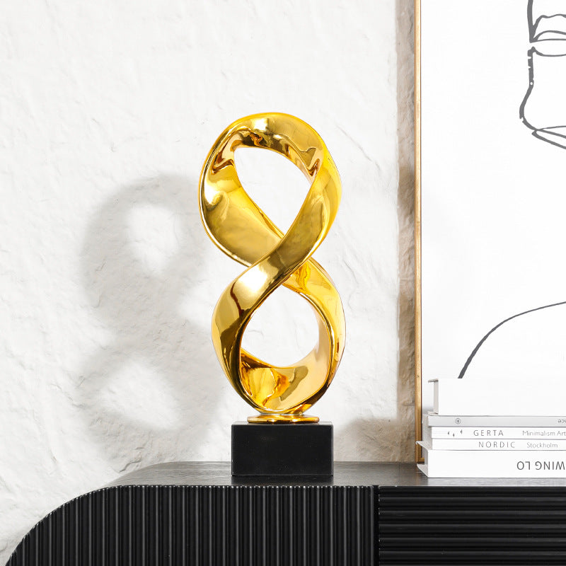 Decorative Infinity Sculpture