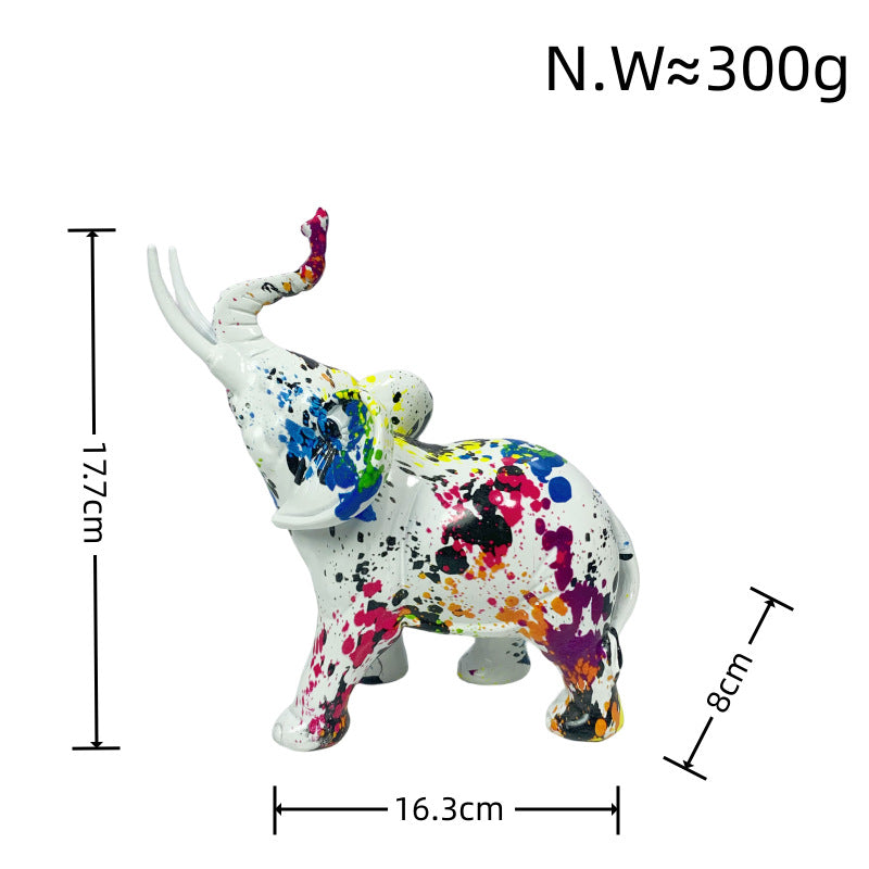 Artistic Elephant Figure Bowlift