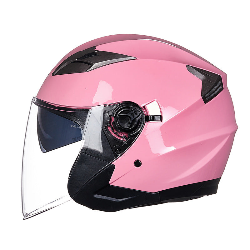 Full-Face Motorcycle Helmet with Integrated Visor Bowlift