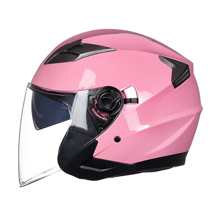 Full-Face Motorcycle Helmet with Integrated Visor Bowlift