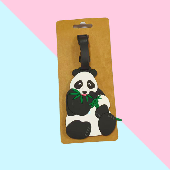 Unisex Luggage Tag in Cute Panda Design Bowlift