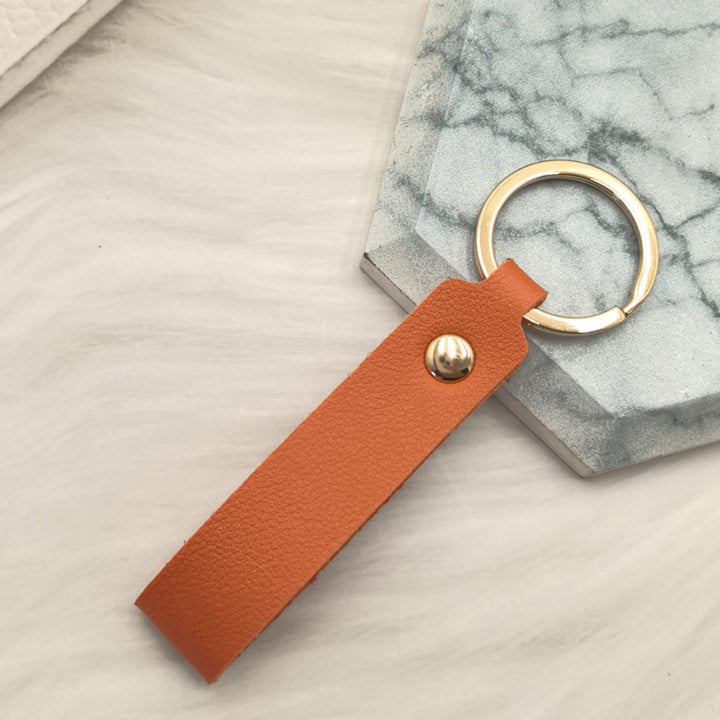 Unisex keychain made of high-quality artificial leather with stylish design Bowlift