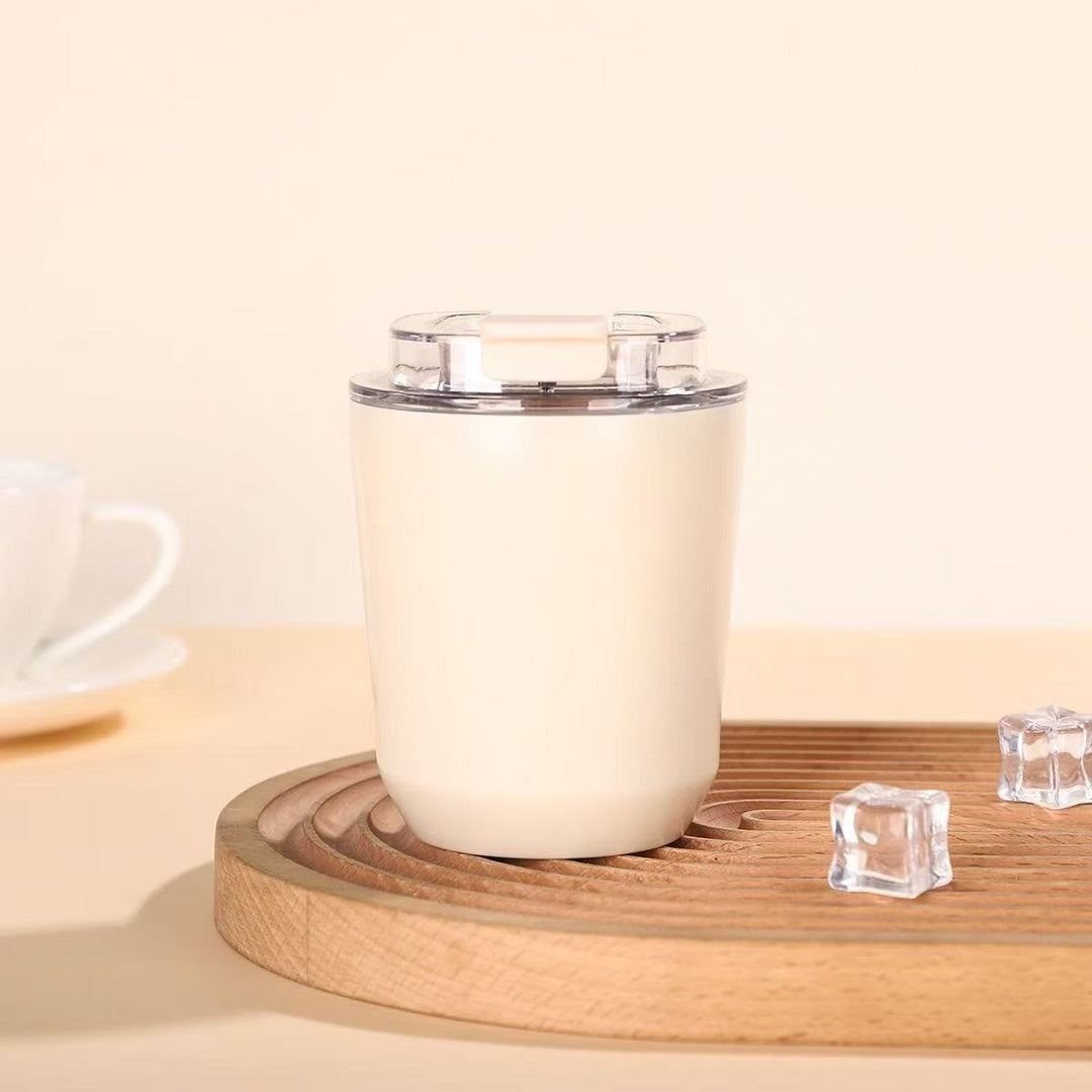 Ladies Insulated Coffee Mug with Practical Screw Cap Bowlift