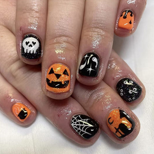 Whimsical Halloween Nail Art Set Bowlift