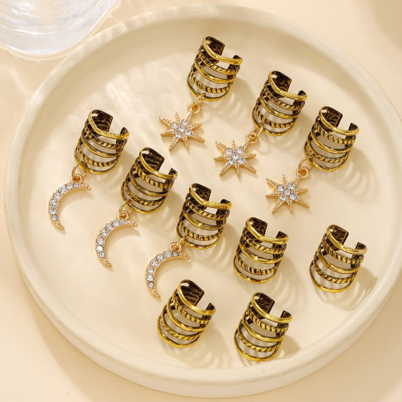 Stylish hair clips with shell pattern Bowlift