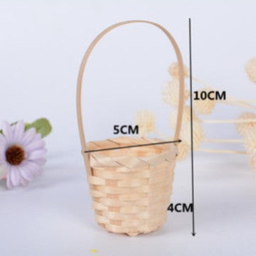 Decorative Mini Woven Basket Bowlift