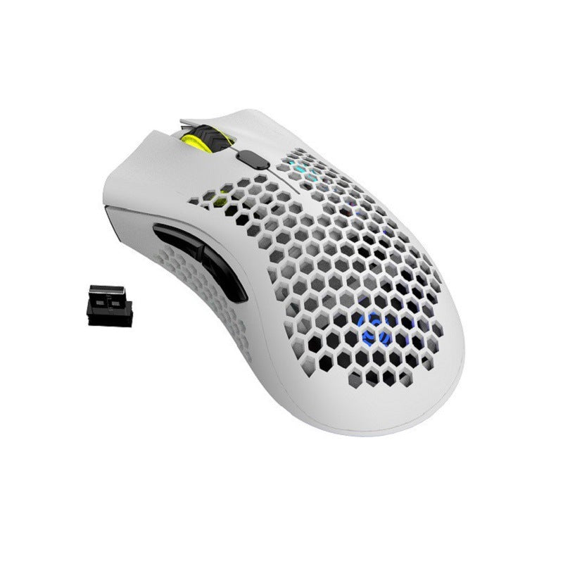 Ergonomic Gaming Mouse with Fast-Response Sensor System and Rgb Lighting Bowlift