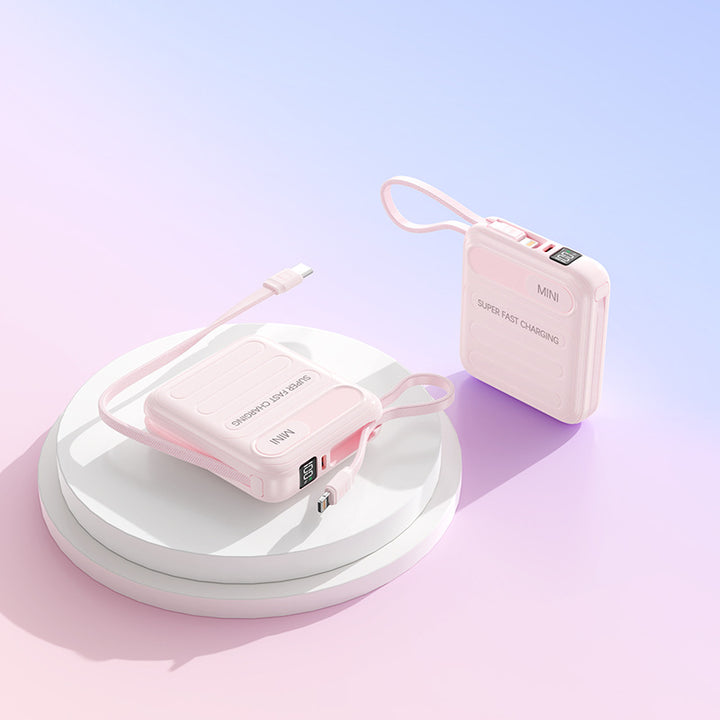 Compact Mini Power Bank with Extremely Fast Charging Function Bowlift