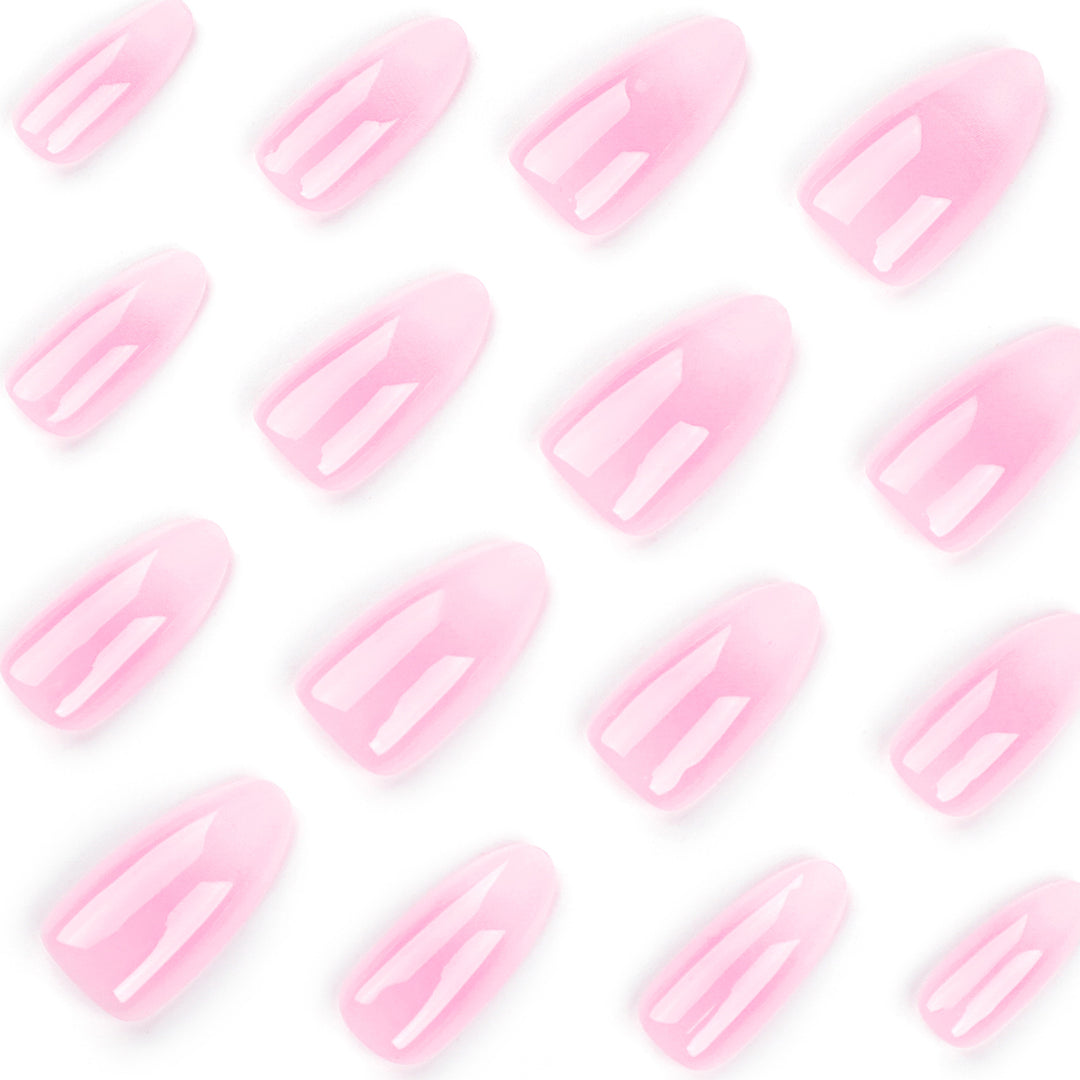 Artful Nail Extensions with Elegant Ombre Effect Bowlift