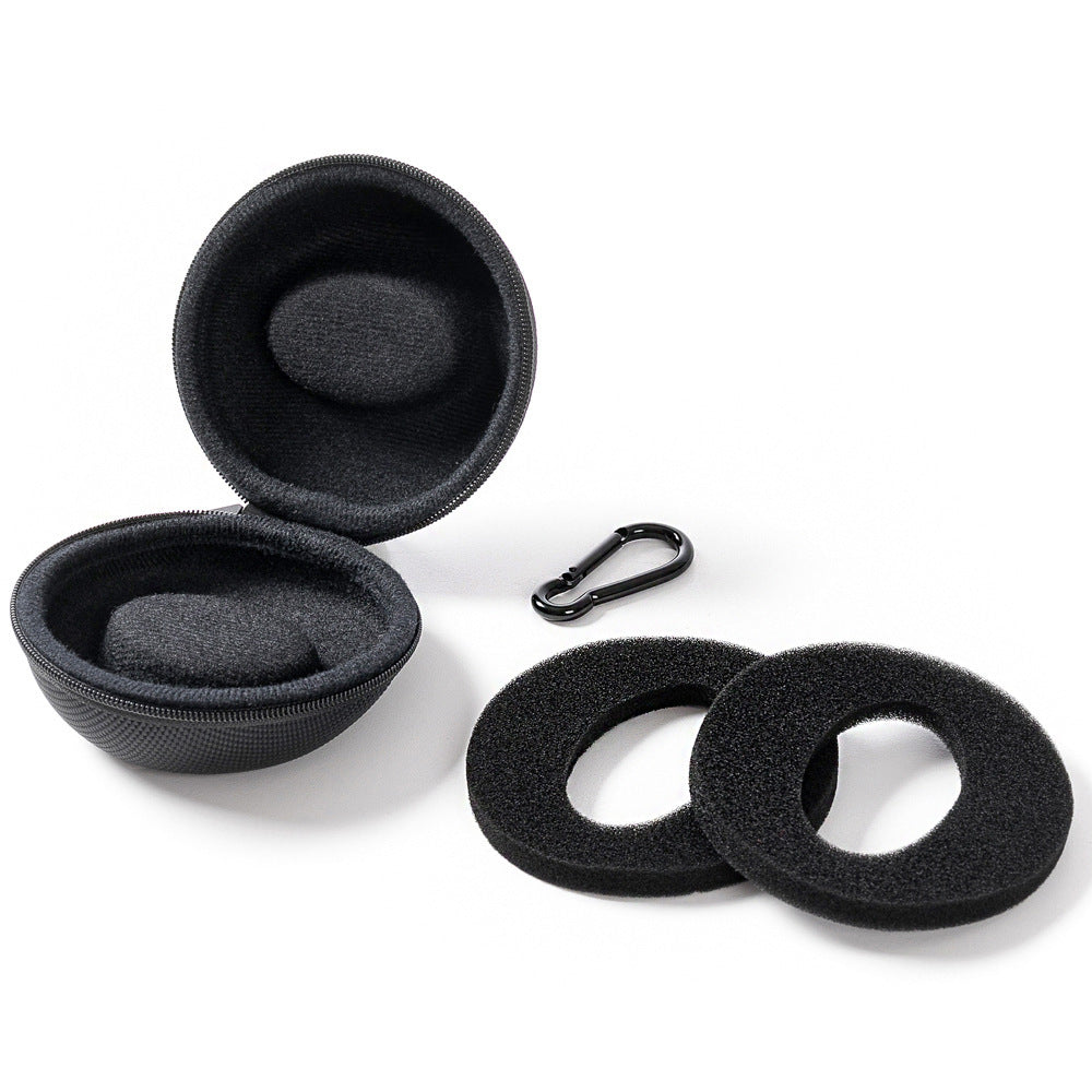 Hard-Shell Travel Watch Case with Zippered EVA Foam Insert Bowlift