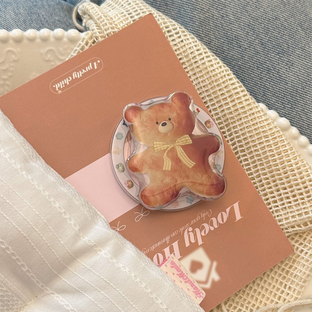 Cute Bear Smartphone Holder Bowlift
