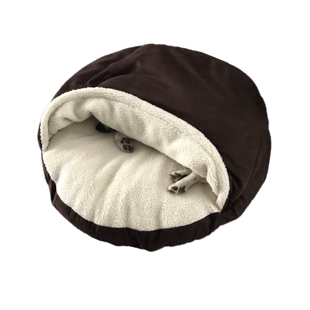 Enclosed Cozy  Retreat  Dog Bed