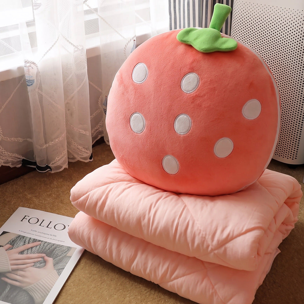 Plush pillow in fruity design Bowlift